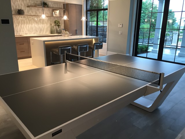 Contemporary Ping Pong Table by 11 Ravens (Avettore) - Contemporary -  Living Room - New York - by 11 Ravens | Houzz