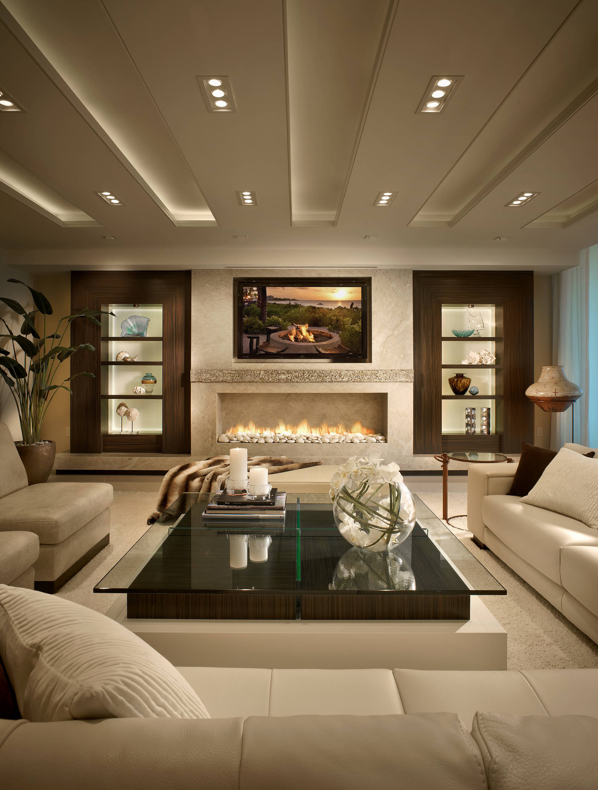 modern living room ceiling design