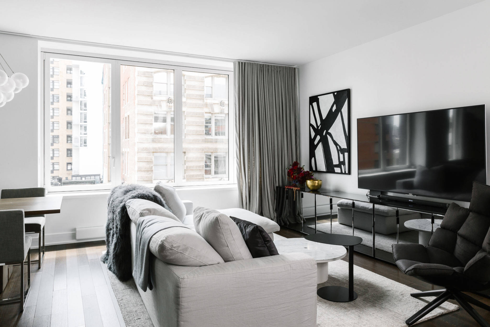 Contemporary Tribeca Apartment Living Room Other By Tali Roth Houzz