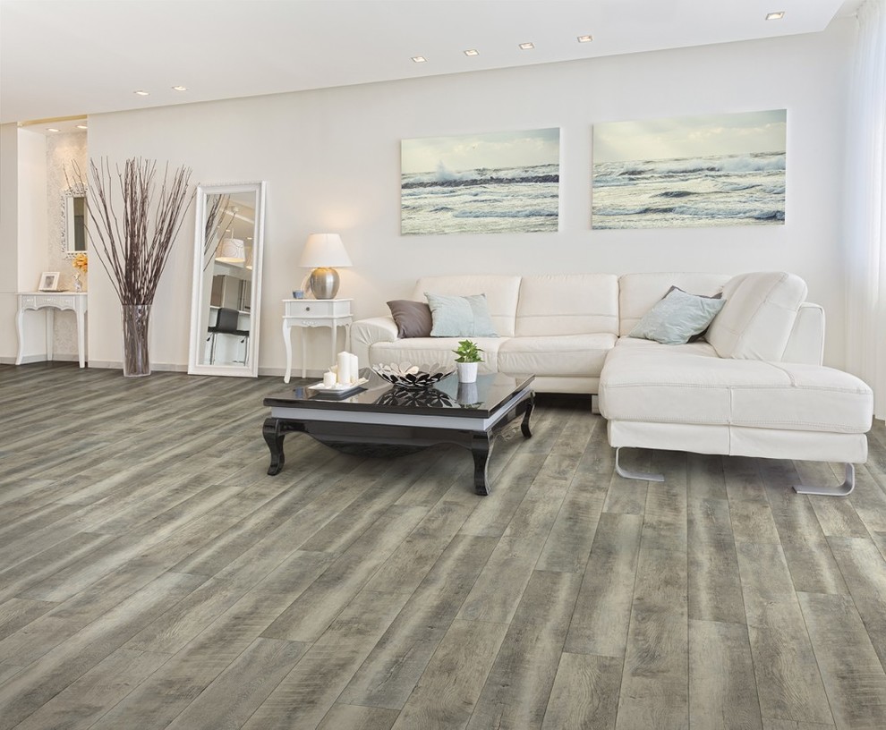 Coretec Flooring Gallery Contemporary Living Room Seattle by