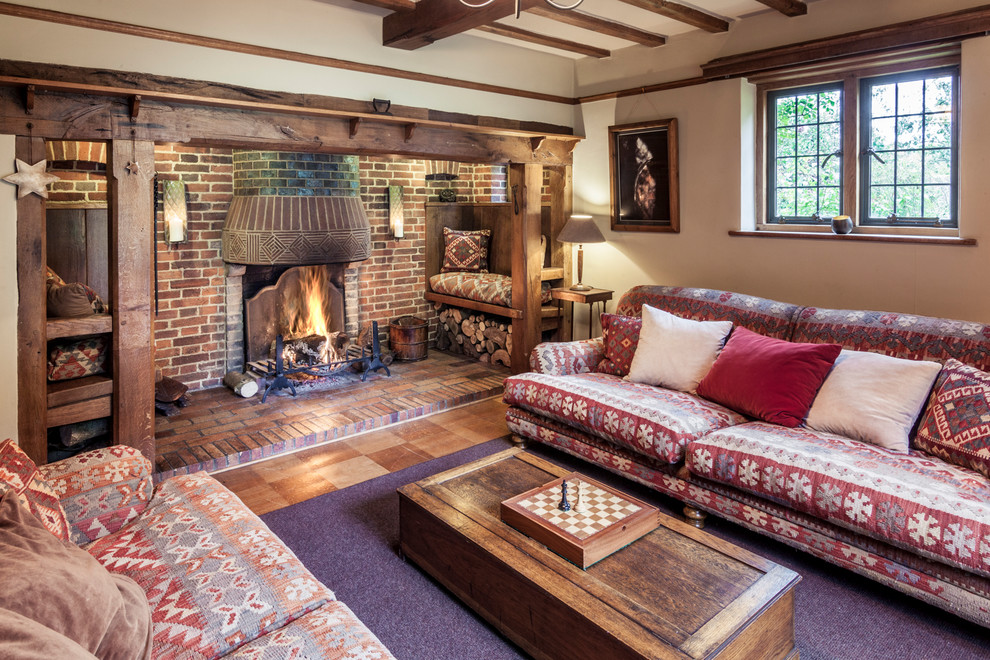 Cottage - Forest Row - Farmhouse - Living Room - Hertfordshire - by