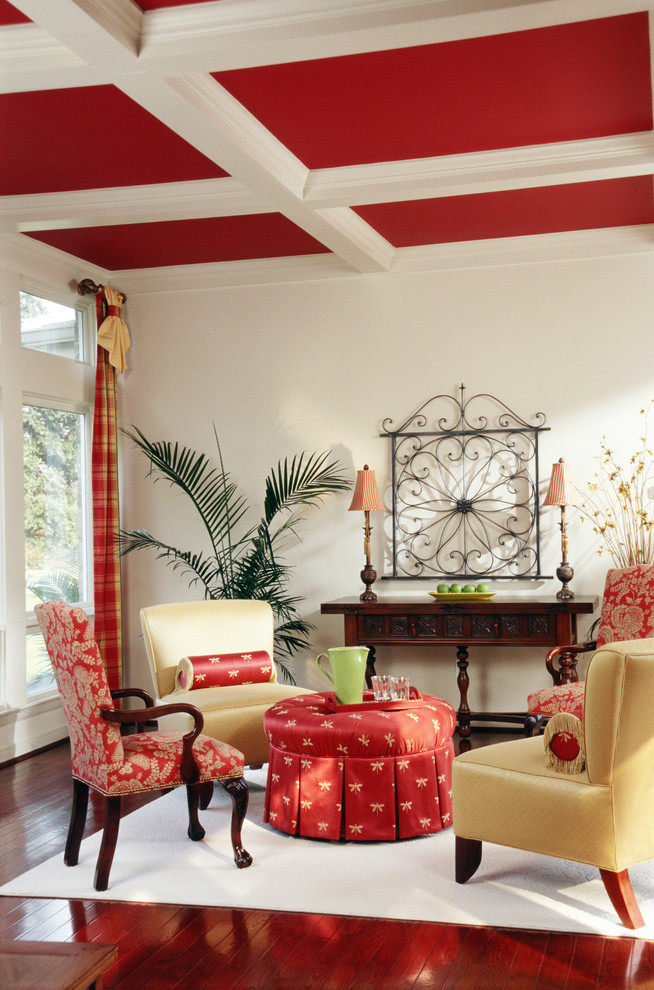 Country Chic Living Room, Burtonsville, MD Traditional Living Room