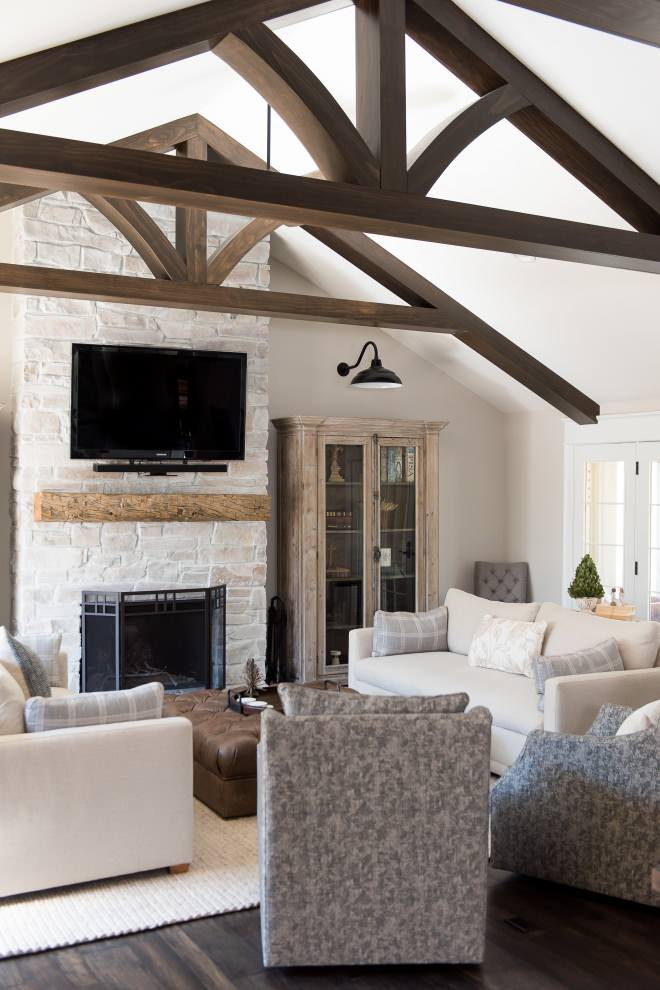 Vaulted Ceiling Living Room Design Ideas Americanwarmoms Org   Country Estate Transformation Living Room Everything Home Img~56c1aef90ec3c6e0 14 6546 1 A6e58f4 