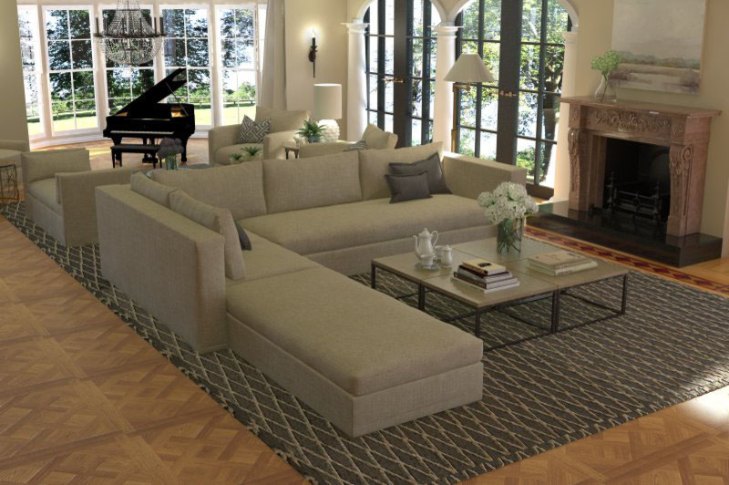 Country Manor - Living Room - Melbourne - by Vizcor Interiors | Houzz