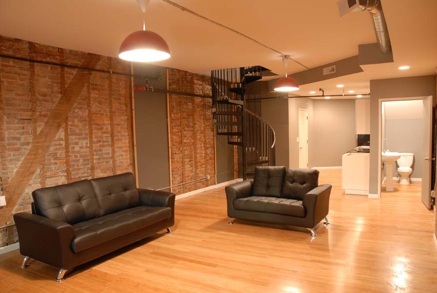 Court Street Student Housing Binghamton NY Modern Living Room New