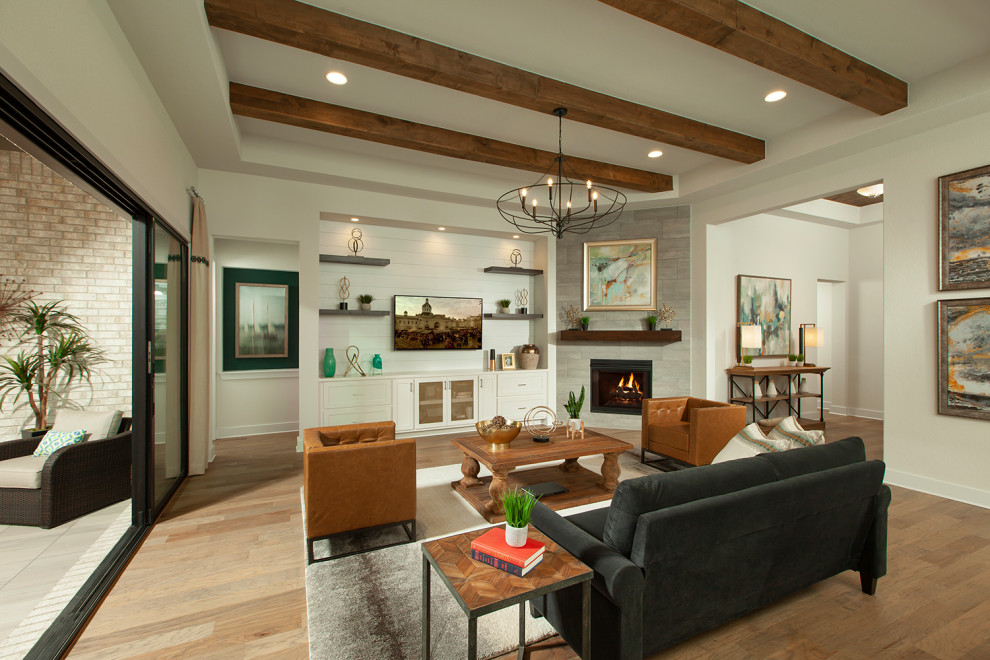 Coventry Homes DOUBLE EAGLE RANCH Traditional Living Room