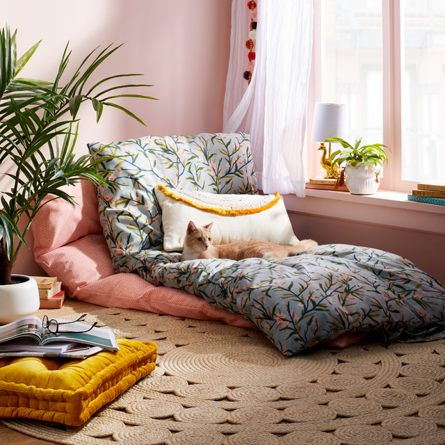 Cozy sitting 2024 area in bedroom