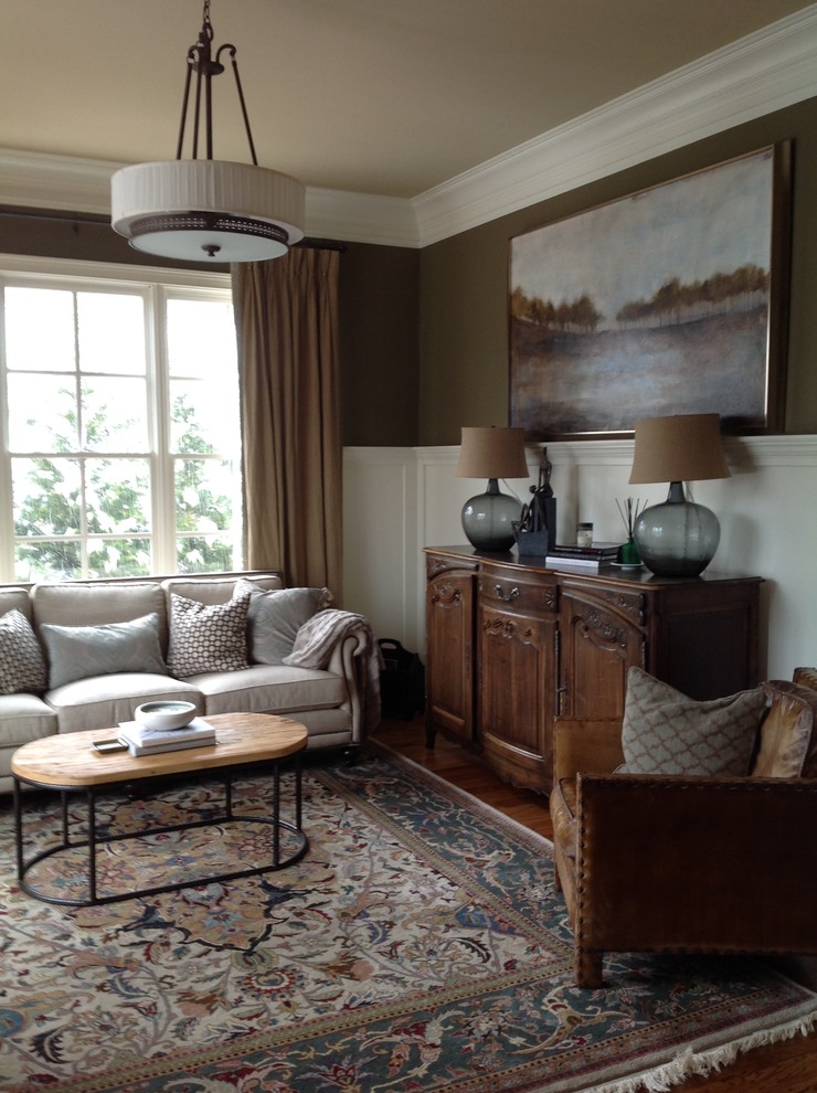 Crabapple Brook Transitional Living Room Atlanta by User Houzz