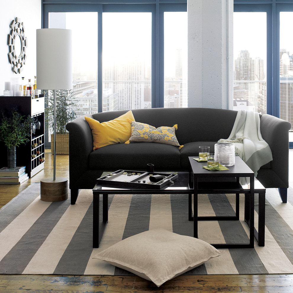 Crate And Barrel Living Contemporary Living Room Chicago By Crateandbarrel Houzz 5633