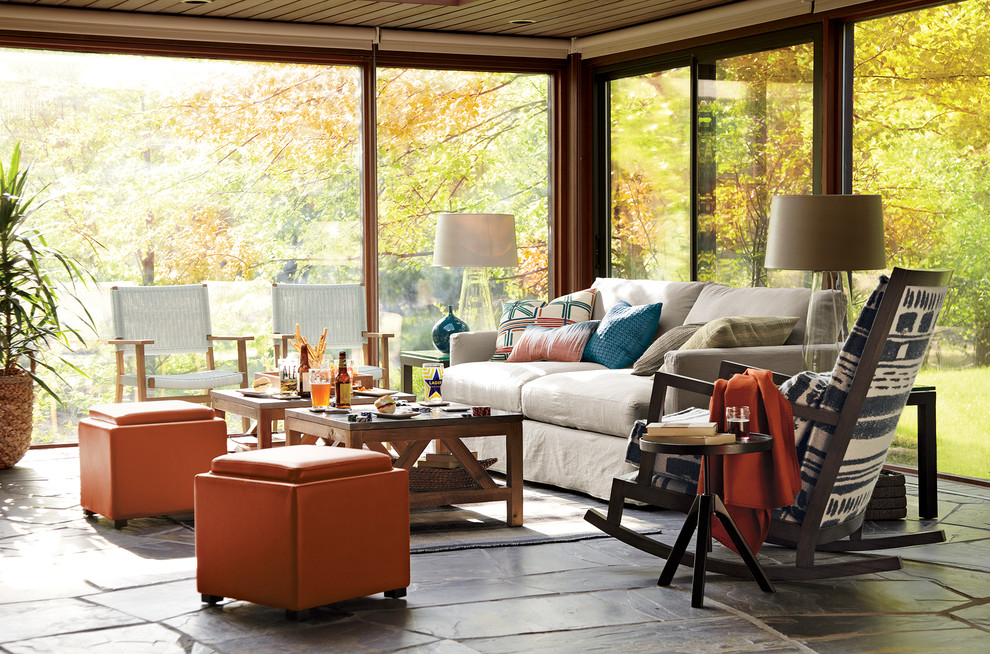 Crate and Barrel Living Contemporary Living Room Chicago by Crate&Barrel