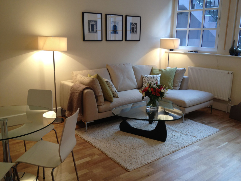 Cross Street - Contemporary - Living Room - London - by Robinson Stone ...
