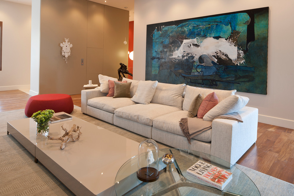 Cuernavaca Contemporary Living Room Mexico City by Ba Design