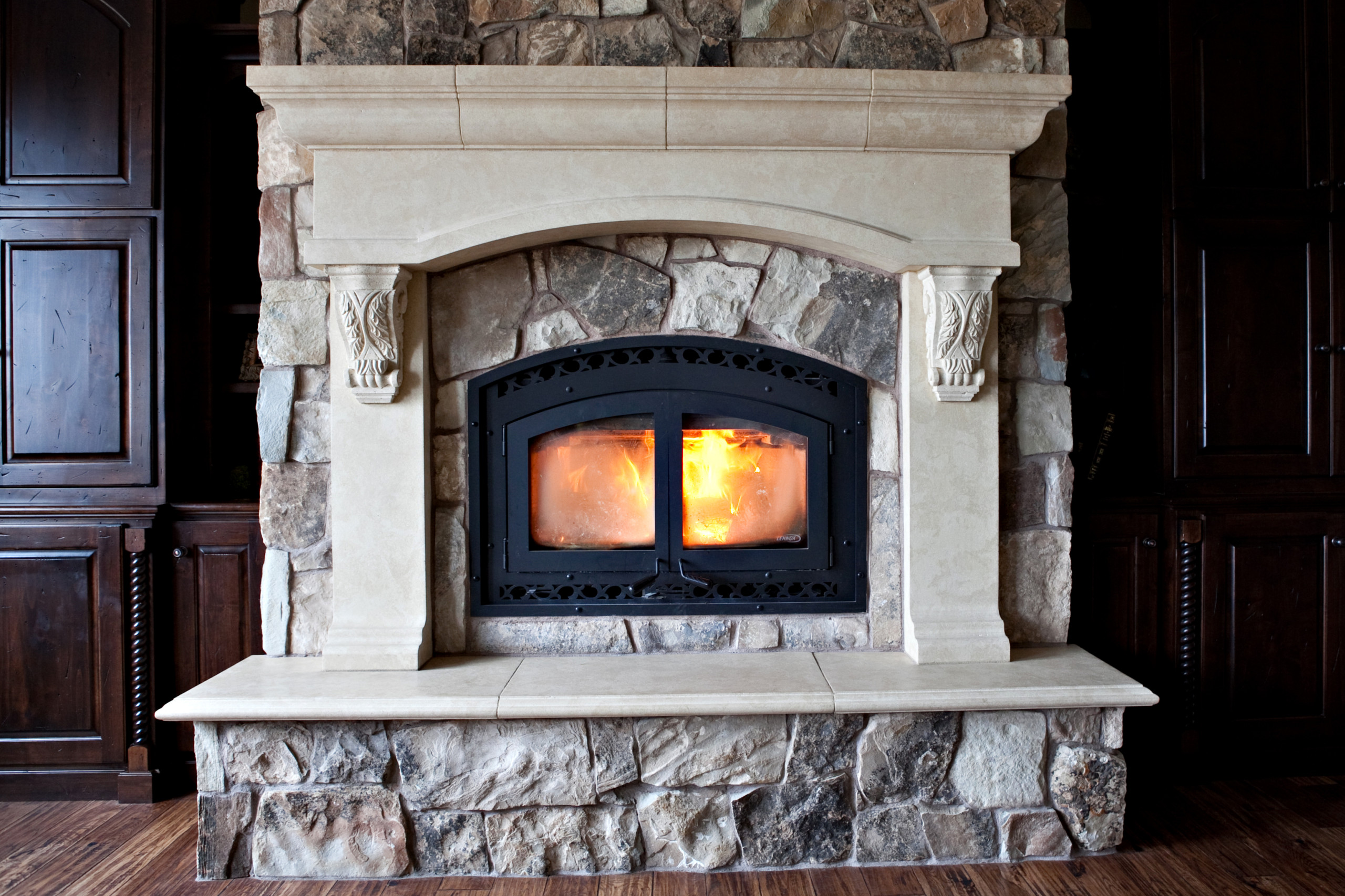 Concrete Fireplace Mantels
