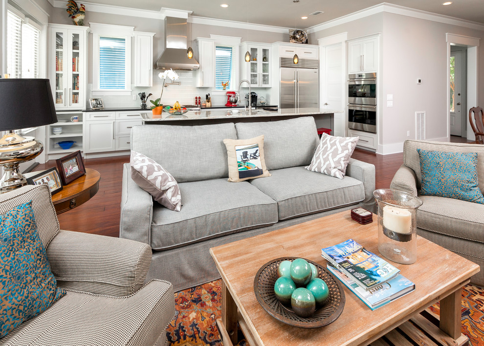 Custom Home Aragon Pensacola Beach Style Living Room Other