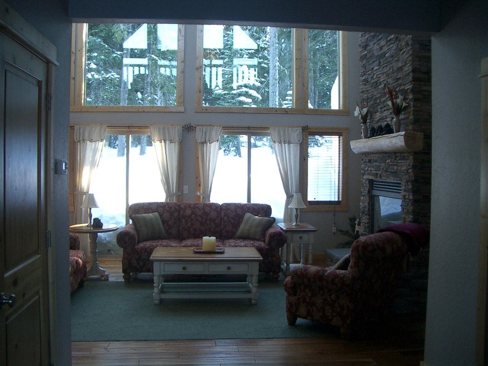 Living room - living room idea in Portland