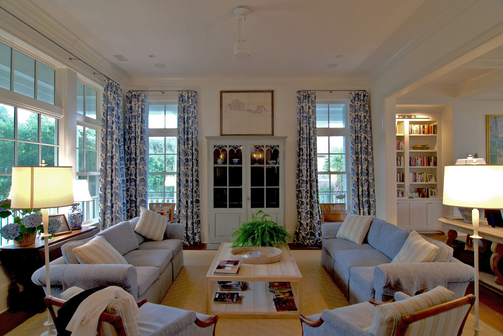 Classic living room in Charleston.