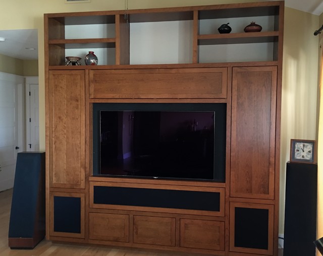 Custom media Craftsman Salon Denver par User Houzz