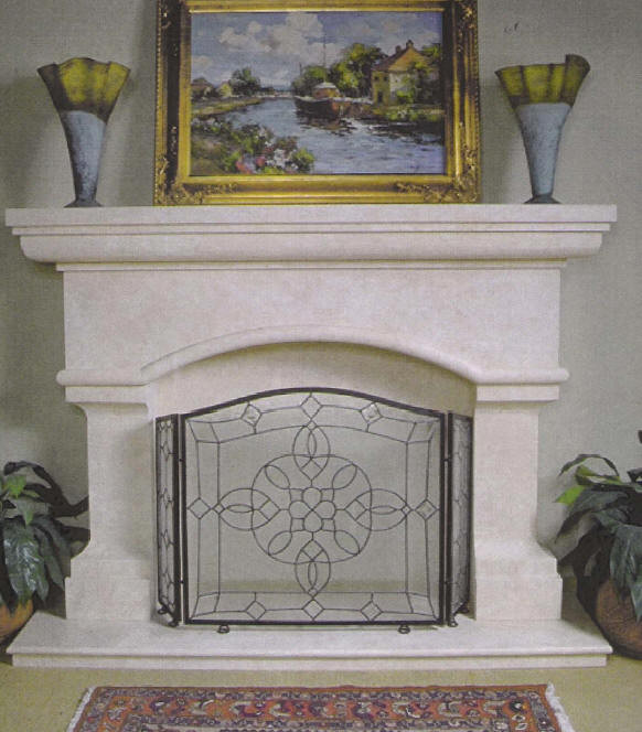 Custom Travertine Fireplaces Traditional Living Room Salt Lake