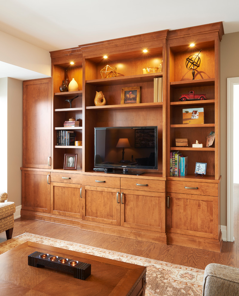 Custom Wall Unit Traditional Living Room Ottawa by House of