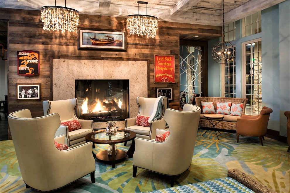 Custom Work Craftsman Living Room Nashville by C. Laney and