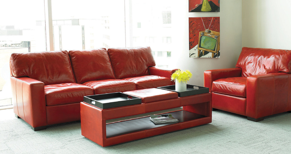 Danford Sofa & Chair American Leather at Recliners.LA Salón Los