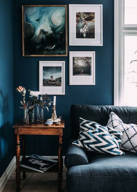 Photo of a bohemian living room in Dublin.
