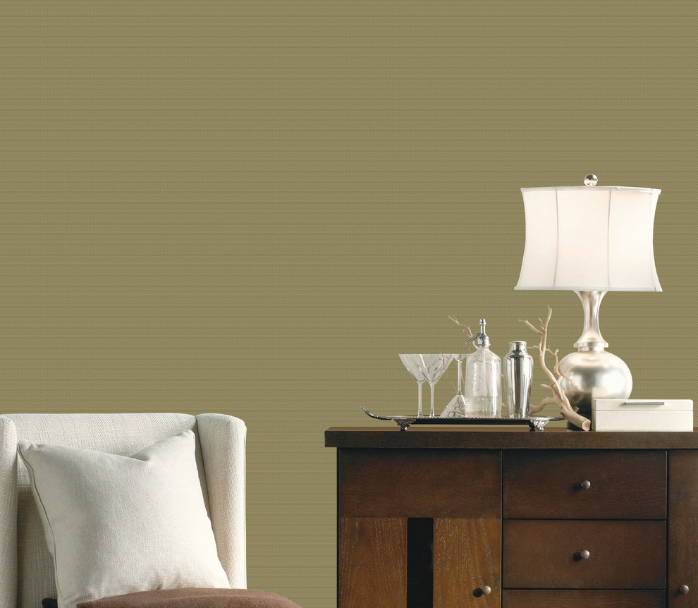 Ispirazione per un soggiorno minimal con pareti beige