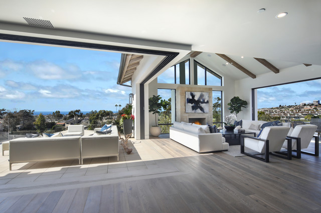 De Sola - Coastal - Living Room - Orange County - by Brandon Architects ...