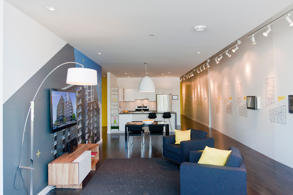 Design intérieur Montréal Interior design Montreal Modern Living Room Montreal by FX