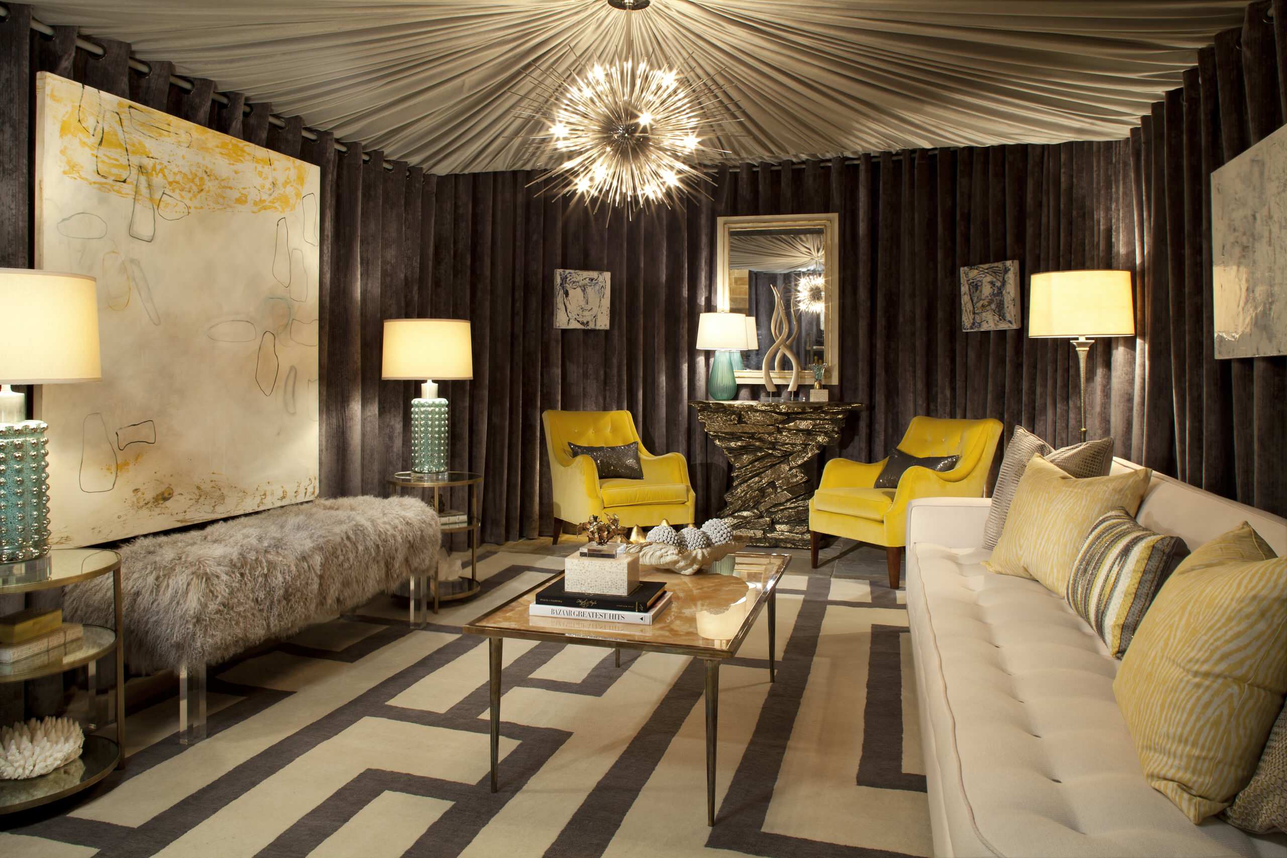 Yellow And Brown Photos Ideas Houzz