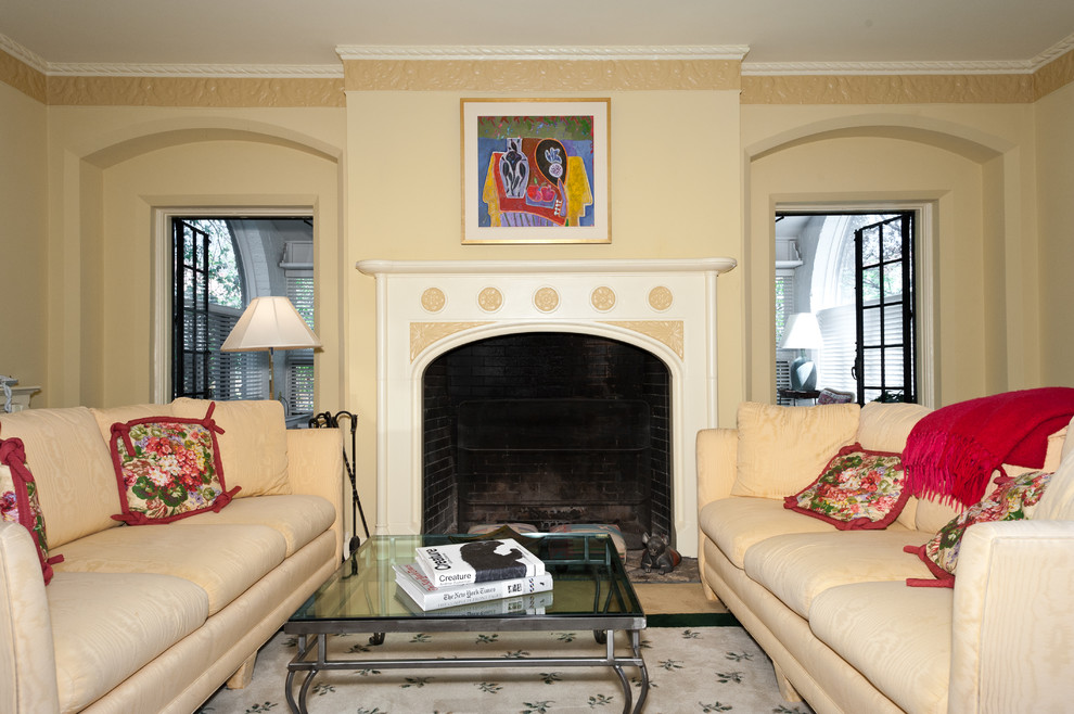 Distinctive Architectural Details Traditional Living Room St