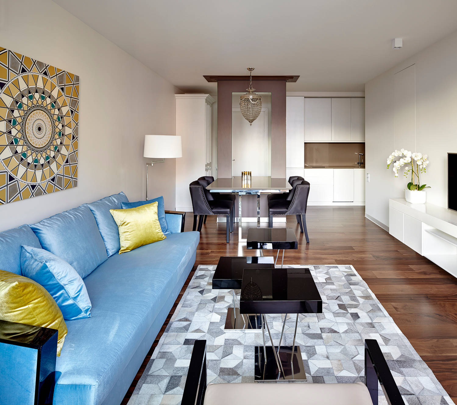 Дизайн однокомнатной квартиры: 100 идей дизайна интерьера однокомнатной квартиры с фото