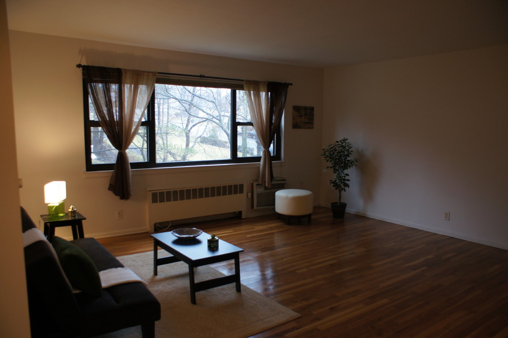 dobbs ferry coop vacant staging Contemporary Living Room New