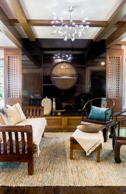 Dobbs Ferry Interior Craftsman Living Room New York By Daniel Contelmo Architects Houzz Au