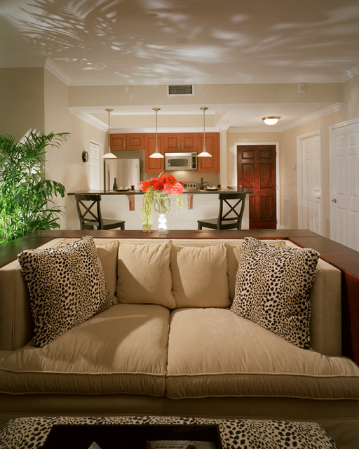 Downtown Charlotte Condominium Renovation Living Room Charlotte