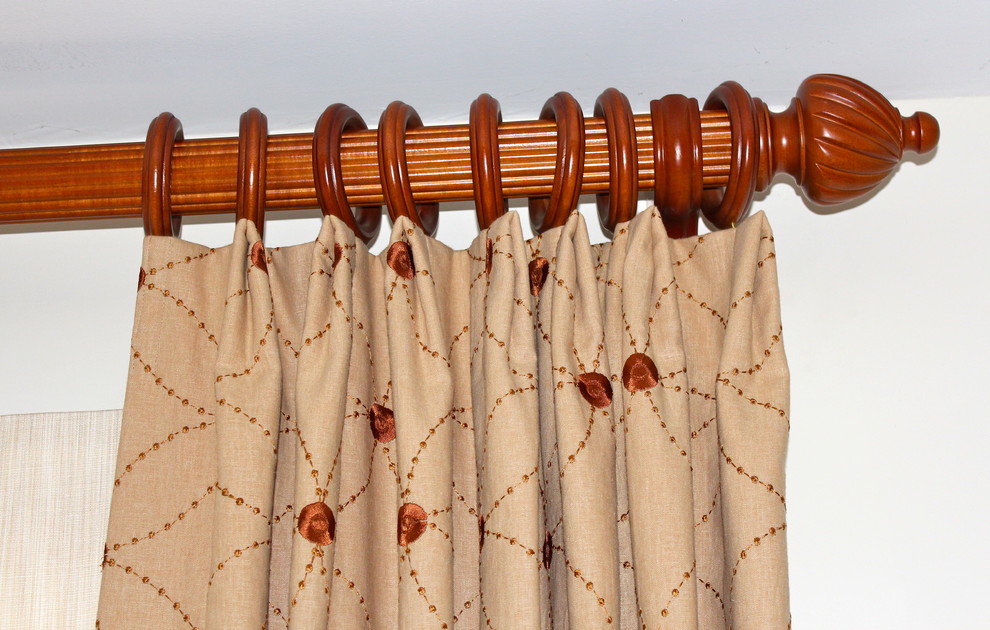 Draperies Traditional Living Room Bridgeport by Mitchell