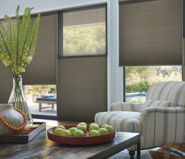Duette Shades Country Living Room San Francisco by Rebarts Interiors Houzz AU