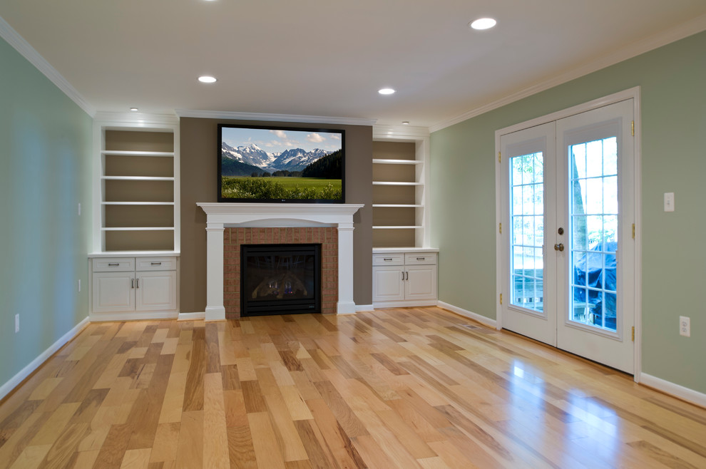 Dumfries First Floor Family Room Traditional Living Room DC