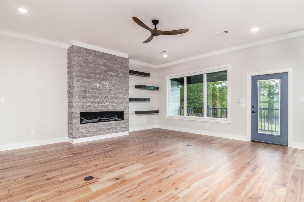 Duvalian Project Craftsman Living Room Little Rock by Hines