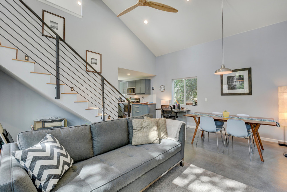 East Austin Studio Apartment Contemporary Living Room Austin by