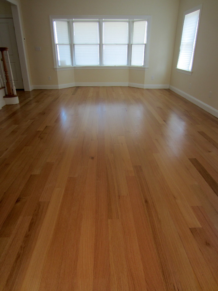 EAST ISLIP 4" RIFT SAWN RED OAK INSTALLED & FINISHED BONA AMBERSEAL