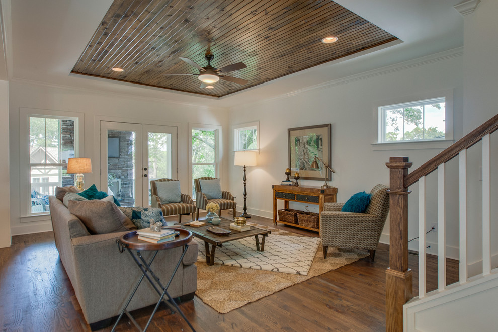 East Nashville Family Home Craftsman Living Room Nashville by