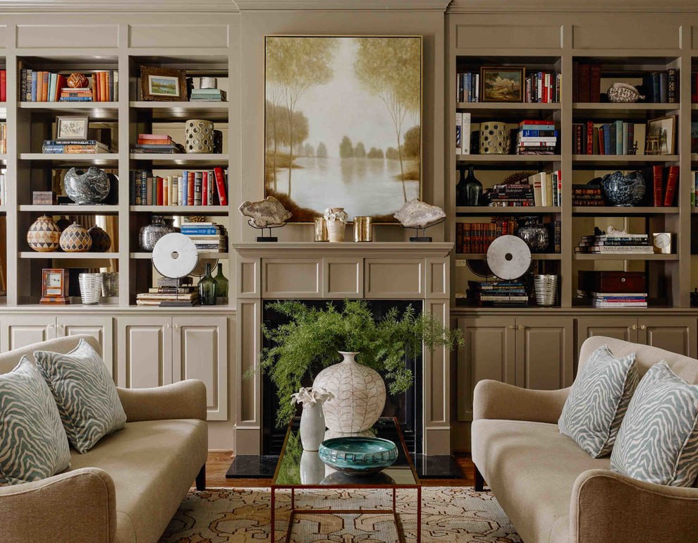 Eastover Townhouse - Traditional - Living Room - Charlotte - by Mary ...