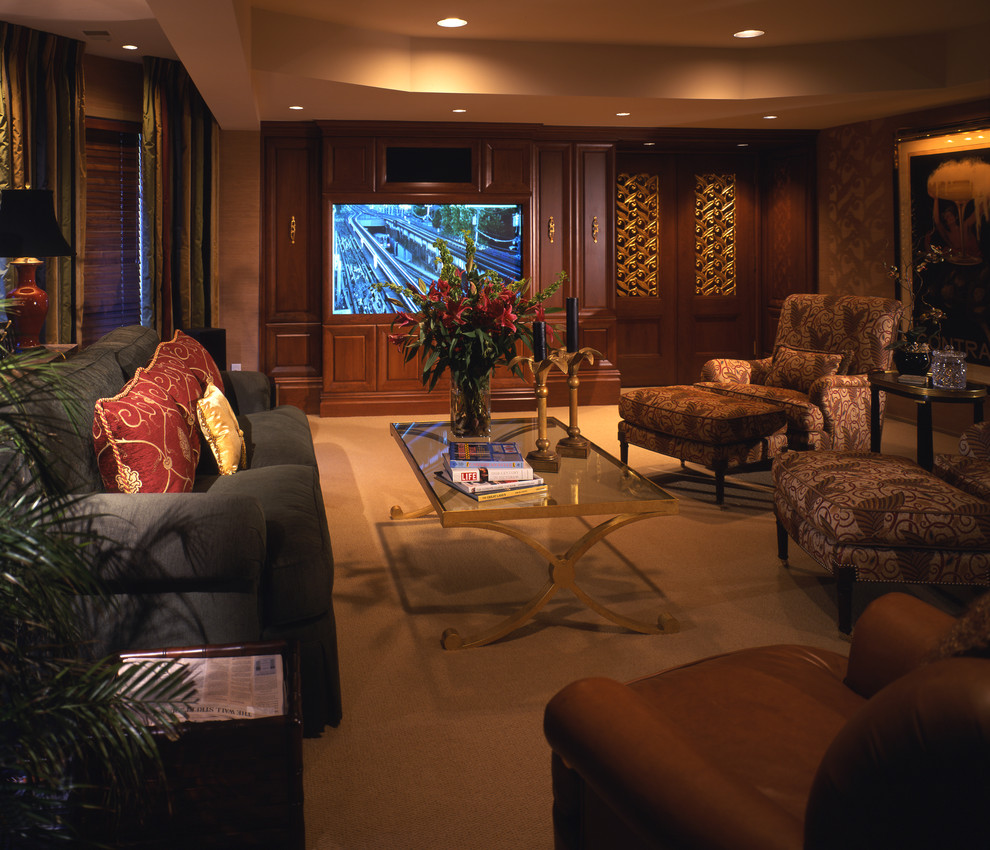Eclectic Art Deco - Traditional - Living Room - New York - by James ...