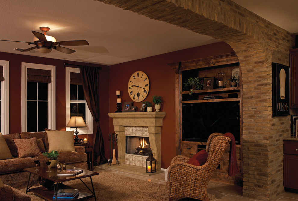 El Dorado Fireplace Surrounds Traditional Living Room Sacramento by Rustic Fire Place