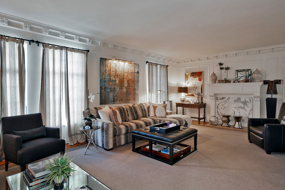 El Royale Apartments Traditional Living Room Los Angeles Houzz