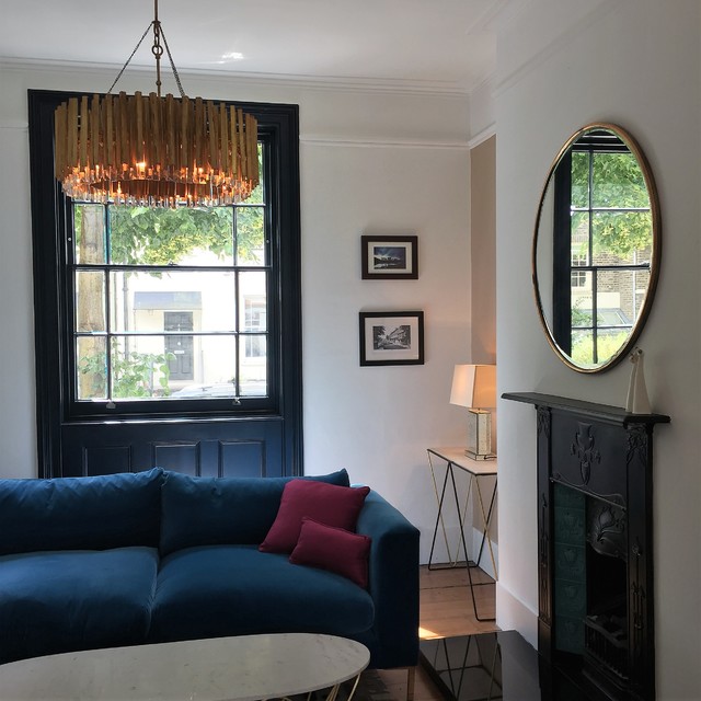 Elegant Sitting Room - Contemporary - Living Room - London - by Design ...