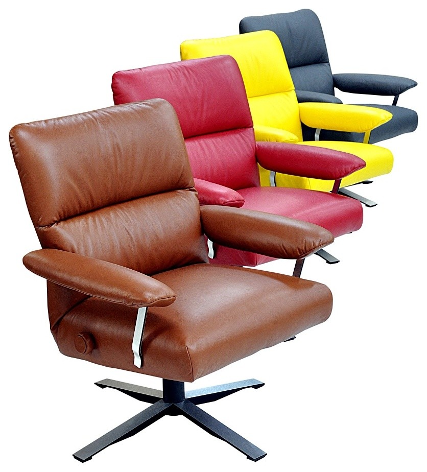 Elis Recliner by Lafer Recliners of Brazil Modern Living Room San