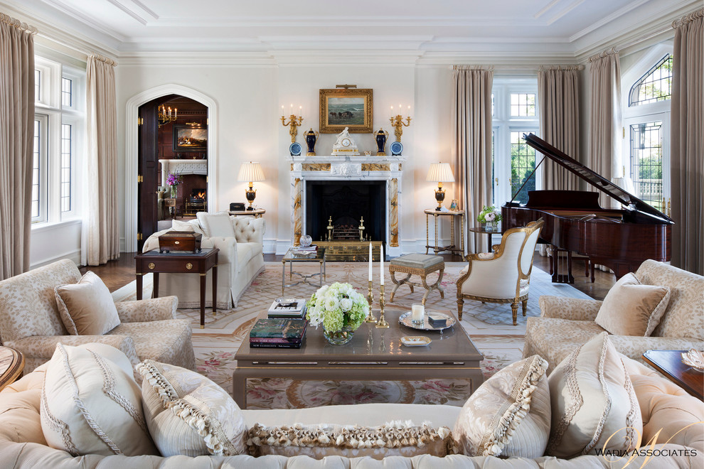 Elizabethan Manor House Wadia Associates Design Build Traditional Living Room New York By Wadia Associates Houzz