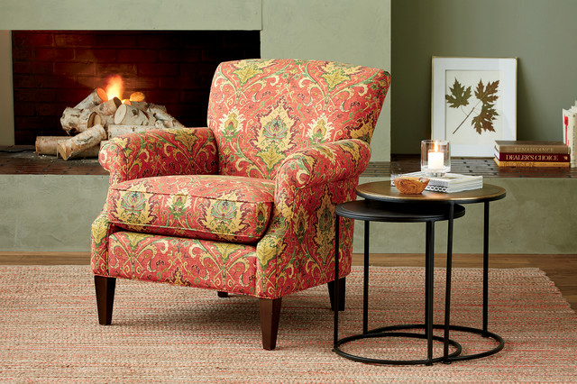 Elyse Chair Contemporary Living Room Chicago by